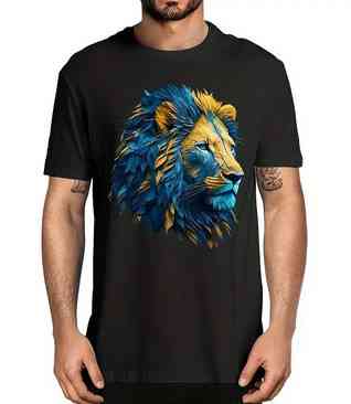 Термонаклейка на одяг трендова Лев Київ