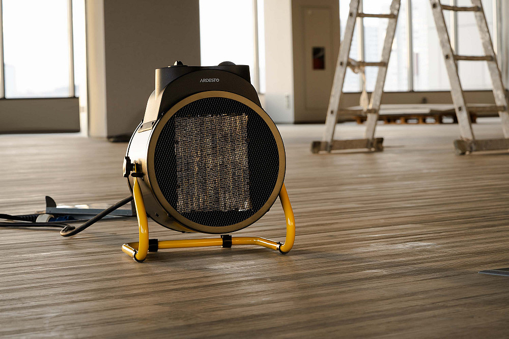 Теплова гармата електрична ARDESTO IFH-05B 5кВт, 50м2, 470м3/г, керамічний нагрів. елемент (PTC), чорний, 4кг Київ - фото 3