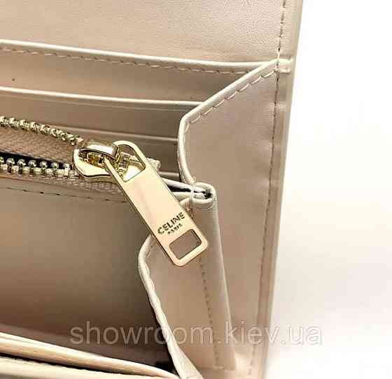 Женский брендовый коешелек Celine (924) beige Киев