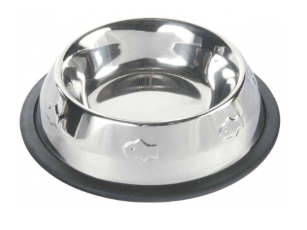 Trixie TX-24870 миска з нержавіючої сталі з карбуванням 0,2 л Вінниця - фото 1