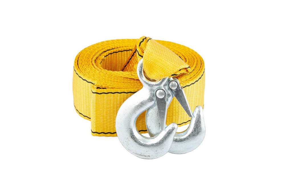 Трос буксировочный 5 м MASTERTOOL 4.5 т 5 м 60 мм полиэстер 81-0304 Ровно - изображение 1