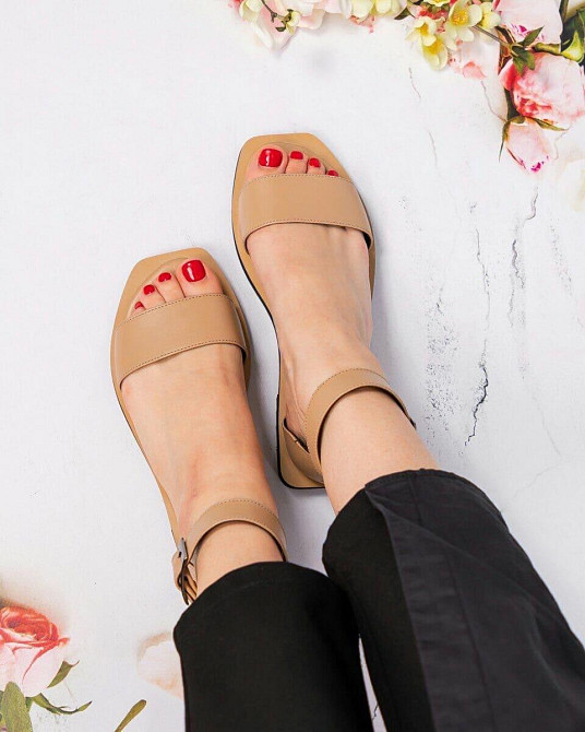 ARLEN БосонІжки жіночі ARLEN Бос-01/03 карамель (літо, шкіра натуральна) (3981) 36-40 Коломыя - изображение 2