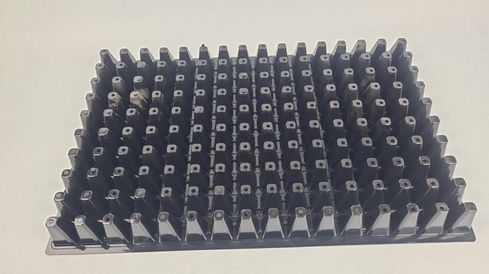 Кассета для рассады 60*40*5  пластиковая  на 160 V-ячеек-40 см3 (ячейка 30мм*30мм*50мм конус) (1 шт) Харьков - изображение 1