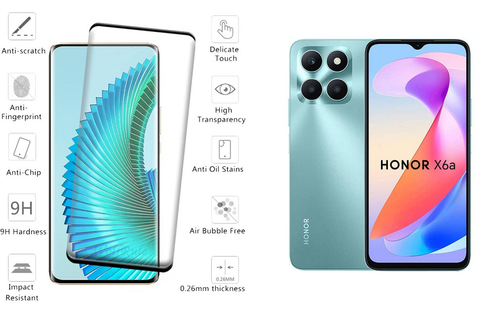 Захисне скло HyperGlass Pro для Honor X6a – максимальна чутливість та захист Київ - фото 2