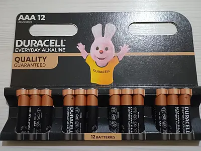 Батарейка Duracell LR03 AAA лужна, блістер 12 шт Львів