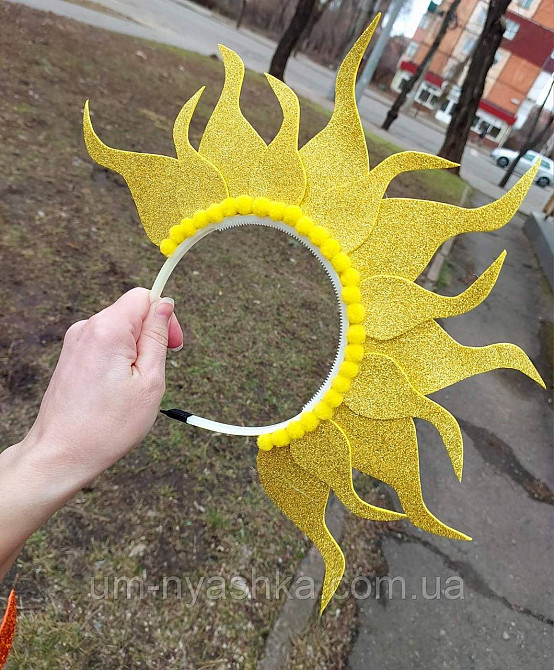 Обруч ободок Солнышко Кривой Рог - изображение 2