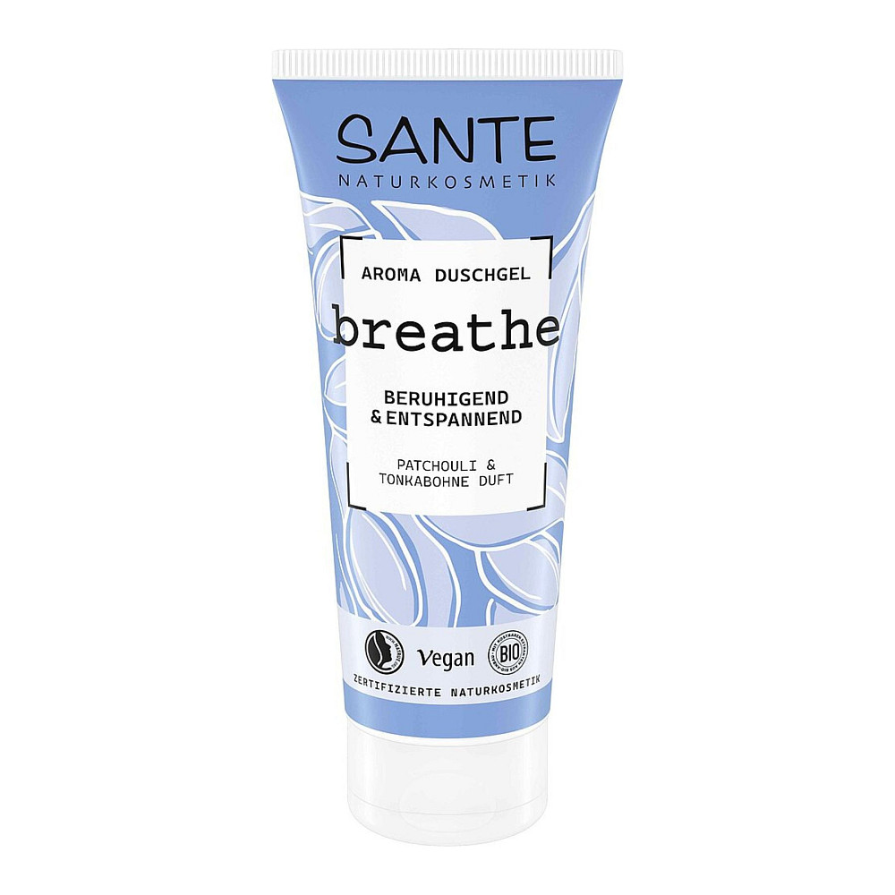 Vegan Аромагель для душа Breathe Пачули и Бобы Тонка SANTE 200 мл Киев - изображение 2