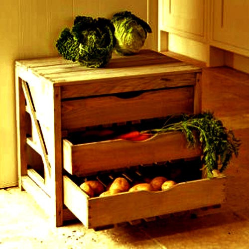 Стелаж для овочів і фруктів "Кавбері" сієна Миколаїв - фото 1