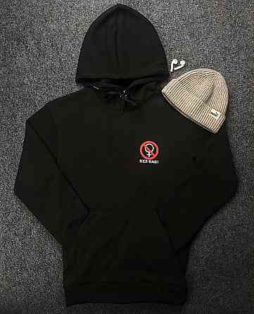 Мужская толстовка с  капюшоном .100% хлопок - БЕЗ БАБ Черновцы