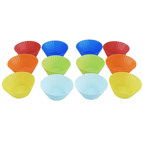 Набір форм для випікання кексів силікон 12шт MR-1177 Maestro Житомир - изображение 1