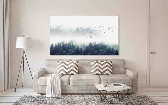 Картина холст в гостиную / спальню  Природа Ліс     MLP_310 50x100 см Киев