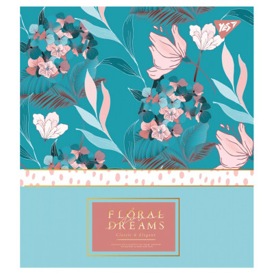Тетрадь Yes А5 Floral Dreams 18 листов клетка (765182) Винница - изображение 2