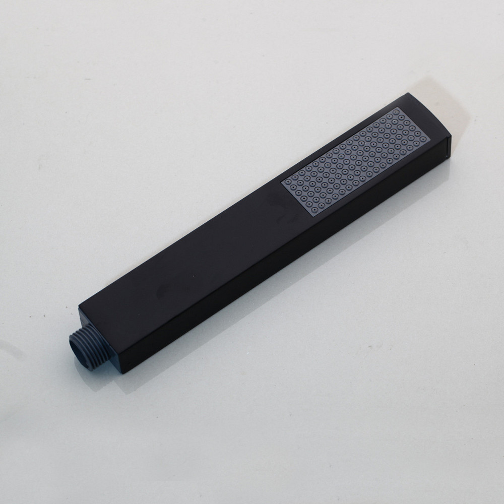 Душевой гарнитур настенный с подсветкой 2в1 WanFan душевая панель навесная Черный Каменец-Подольский - изображение 4