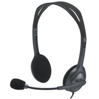 Навушники Logitech H111 Stereo Headset with 1*4pin jack (981-000593) Киев - изображение 1