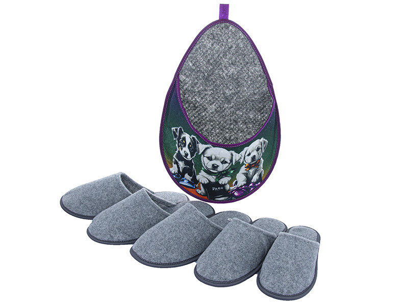 Набор супер тапочек для гостей Щенята качественые тапки 5 пар в комплекте 36 - 45 размеры Одесса - изображение 2