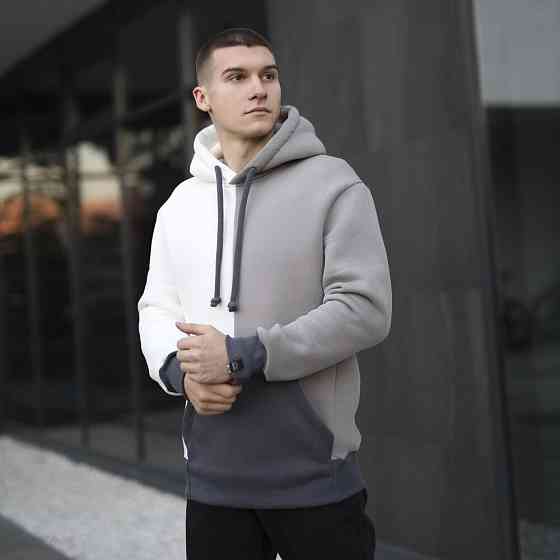 Зимнее теплое мужское худи мужское Pobedov 1touch Киев