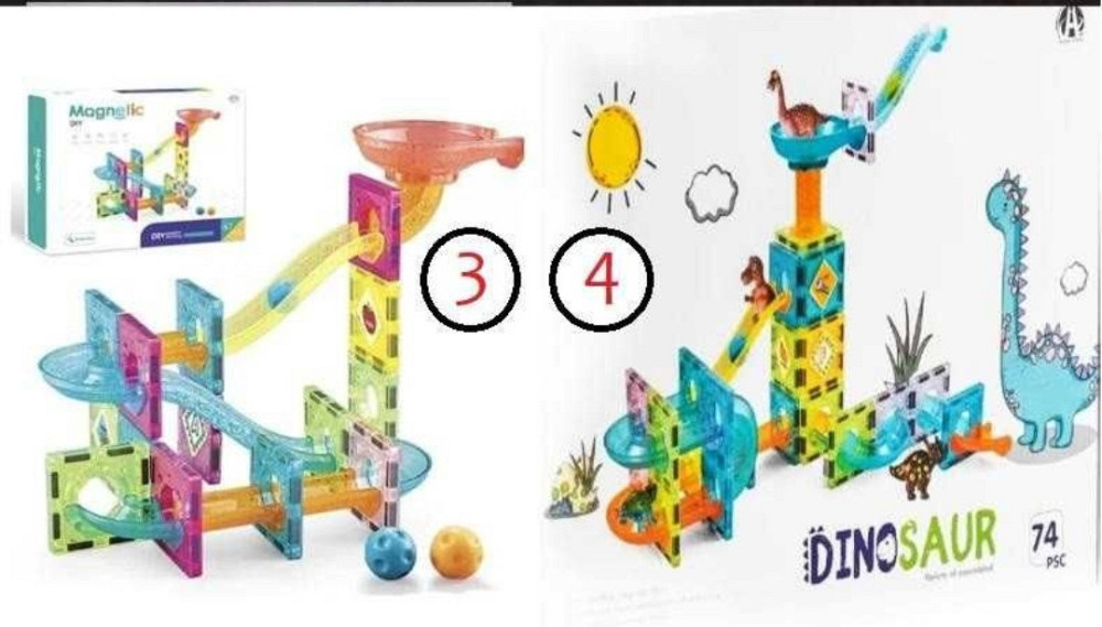 Качественный Детский магнитный конструктор подсветки Деткий магнитный. Харьков - изображение 6