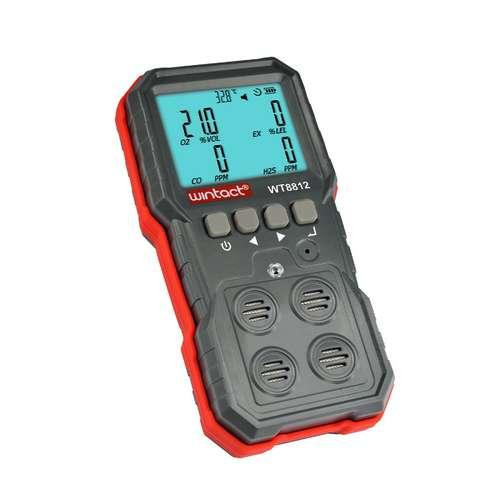 Газоанализатор 4-в-1 (кислород (O2), монооксид углерода (CO), сероводород (H2S), горючий газ WINTACT WT8812 Одесса - изображение 3