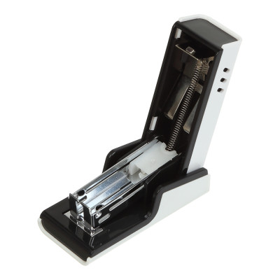 Степлер Buromax пластиковий МІНІ, 20 аркушів, (скоби №24; 26), 67,4 х 32,2 х 43,1 мм, білий (BM.4218-12) Вінниця - фото 3