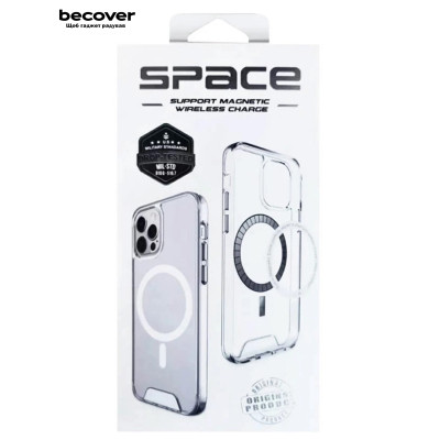 Чехол для мобильного телефона BeCover Space Case MagSafe Apple iPhone 16e Transparent (713884) Винница - изображение 6
