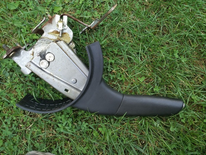 Важіль ручного гальма шкіра Форд Мондео 3 оригінал Вінниця - фото 3