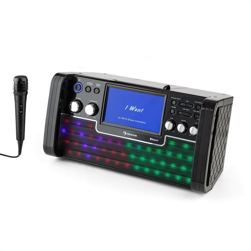 DiscoFever LED Bluetooth караоке-система LED 7