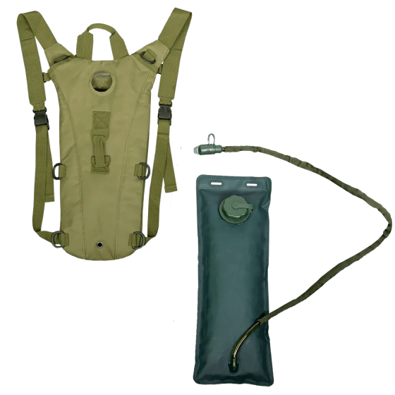 Тактический гидратор Camotec 3л (Оливковый) Винница