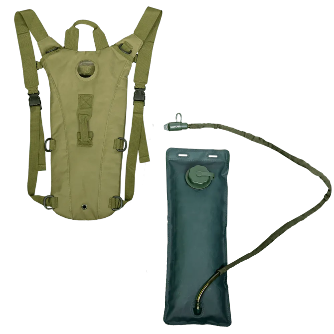 Тактический гидратор Camotec 3л (Оливковый) Винница - photo 1