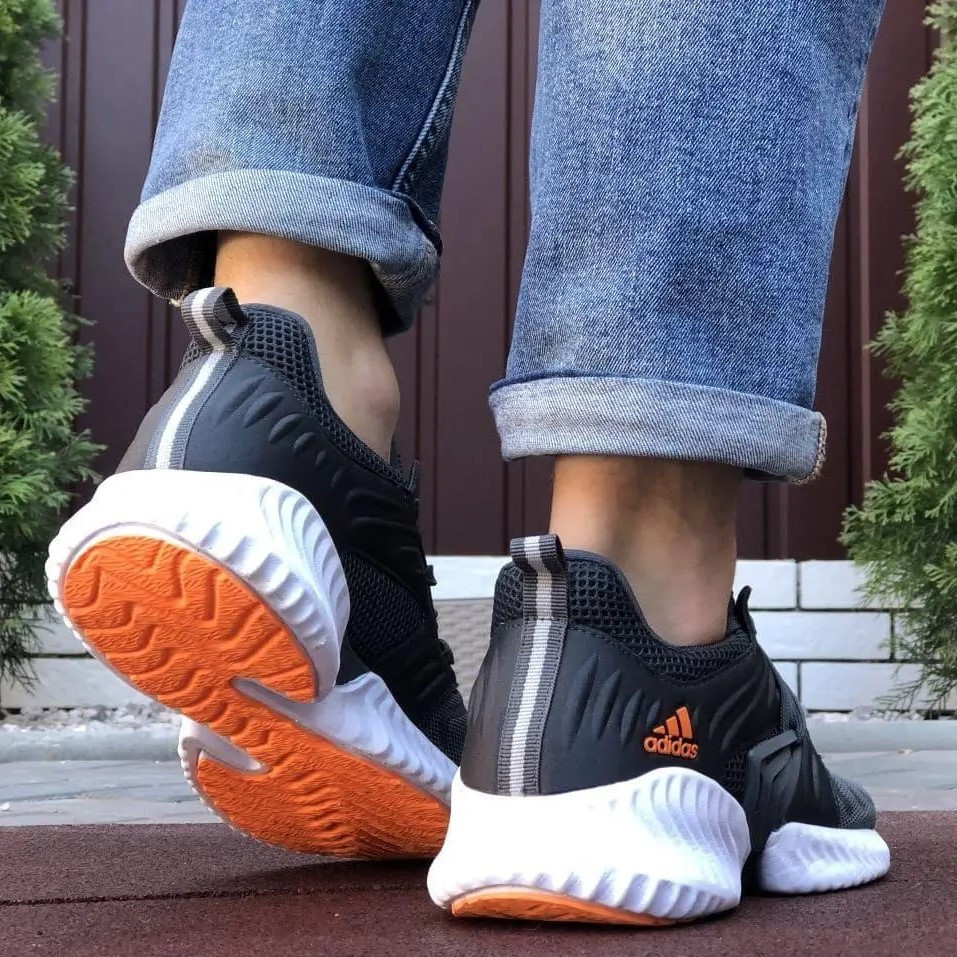 Кросівки Чоловічі Adidas Alphabounce Сірі Адідас (розміри: 42,43,44,45) Відео Огляд Дніпро - фото 6