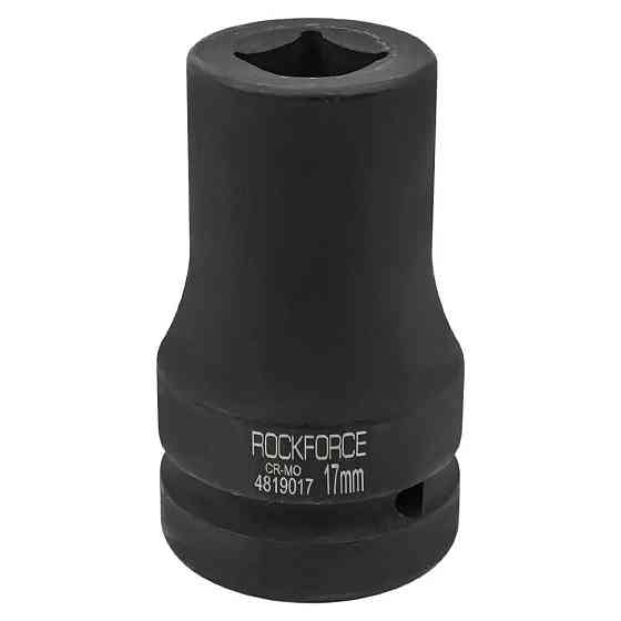 Головка ударна для футорки 1" 17мм 4-гранна Rockforce RF-4819017 Одеса