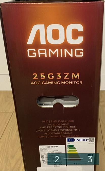 Монітор: AOC GAMING 25G3ZM. Київ - фото 3