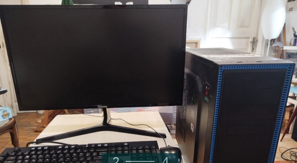 Комплект ПК с монитором, клавиатурой и мышкой

- Монитор: 27