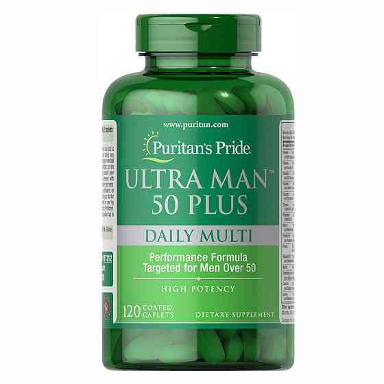 Вітаміни для чоловіків Ultra Man 50 Plus Daily Multi 120 caps Київ