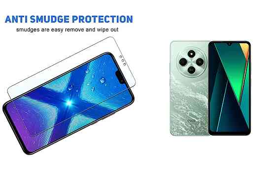 Защитное стекло NeoGlass для Xiaomi Poco C75 – ультрапрозрачное и устойчивое Киев