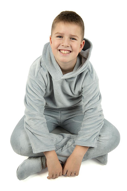 Піжама підліткова, тепла, для хлопчика, велсофт, топ Київ - фото 5