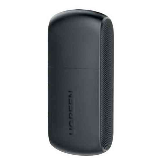 Дводіапазонний бездротовий Wi-Fi USB адапттер Ugreen AC650 2,4 ГГц CM448 20204 (Чорний) Миколаїв