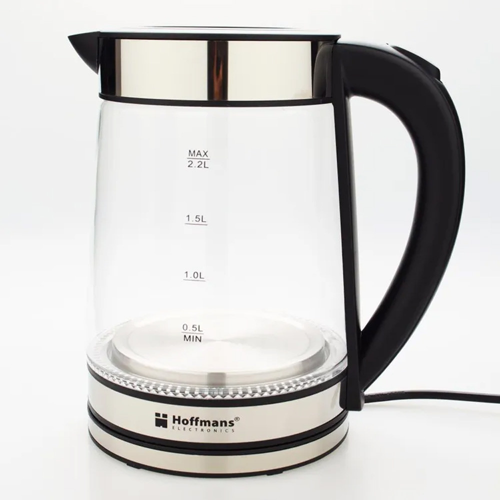 Электрический чайник с подсветкой 2,2л,1800Вт,Hoffmans HM-2515 SBR Киев - изображение 4
