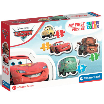 Пазл Clementoni 4 в 1 Cars, серія My First Puzzles (20804) Вінниця - фото 1
