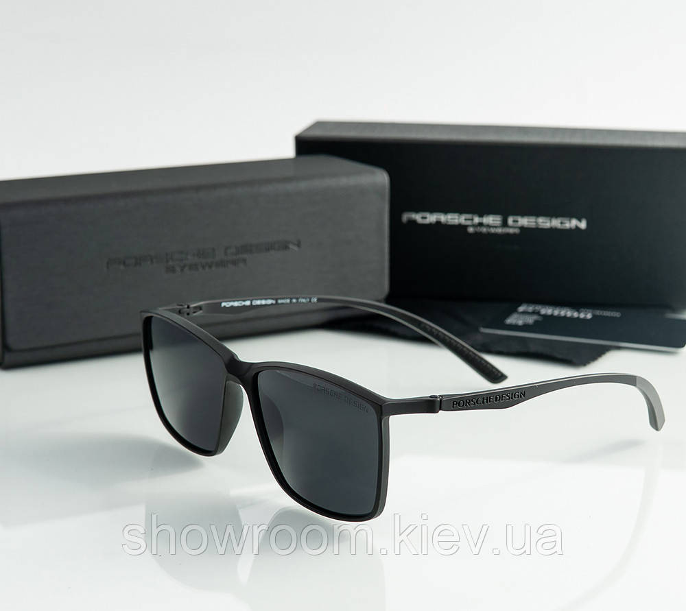 Чоловічі ультралегкі окуляри з поляризацією Porsche Design (1421) Київ - фото 4