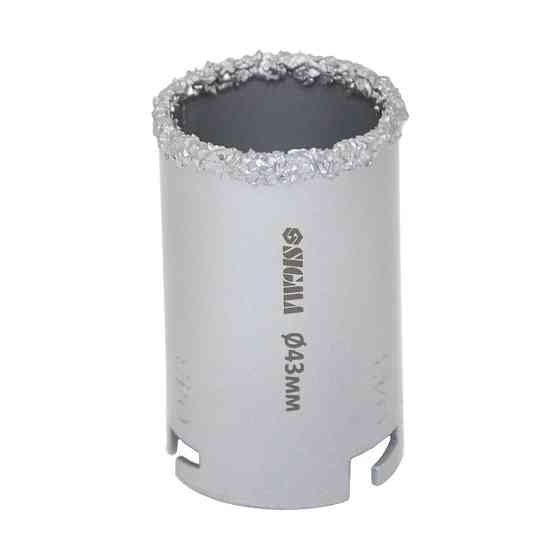 Sigma Коронка кольцевая с вольфрамовым напылением 43мм SIGMA (1512121) Киев