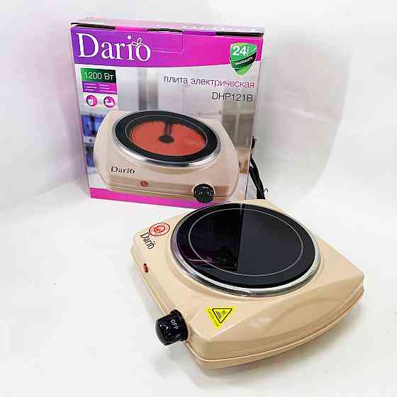 Маленька електрична плитка DARIO, Електроплити одноконфорочні, Електроплита на 1 конфорку FV-79 Івано-Франківськ