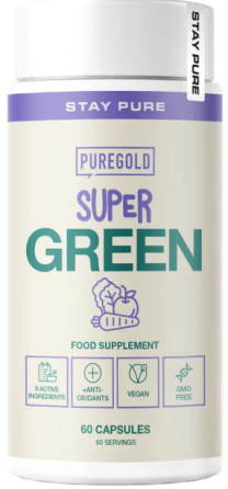 Антиоксидантний комплекс Pure Gold Super Green 60 капс Київ