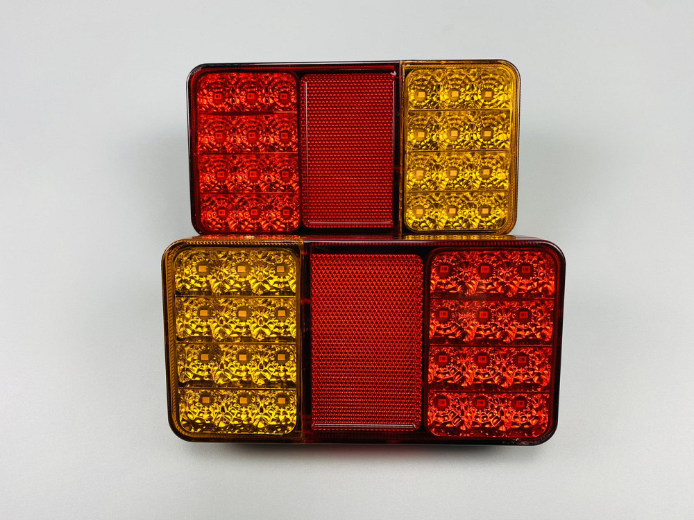 Ліхтар задній LED універсальний автомобільний габаритний, додатковий автосвітлодіодний комбінований Мукачево - фото 6