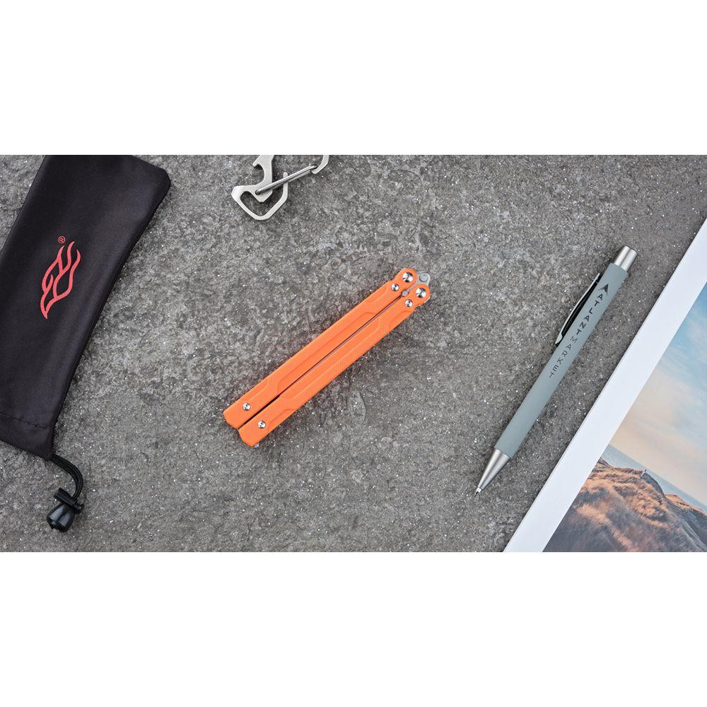 Нож-бабочка (балисонг) Ganzo G766-OR Ровно - изображение 8