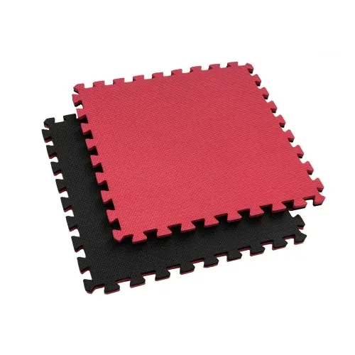 Мат-пазл товщиною 2 см - 4 частин. Hop- Sport A020 червоно-чорний Київ