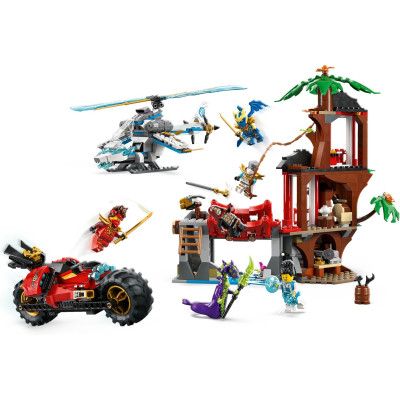 Конструктор LEGO Ninjago Автомобильная битва ниндзя у дома на дереве (71857) Винница - изображение 7