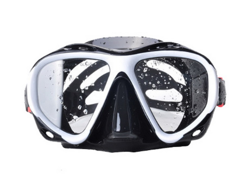 Маска Для Дайвинга Бело-Черная Киев