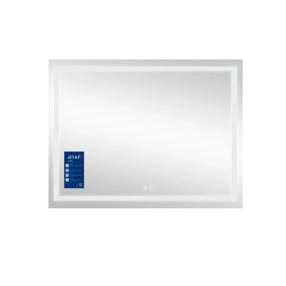 Зеркало Qtap Mideya (MI1) 900х700 с LED-подсветкой Touch, с антизапотеванием, с диммером QT2078NCF9070W Киев - изображение 15
