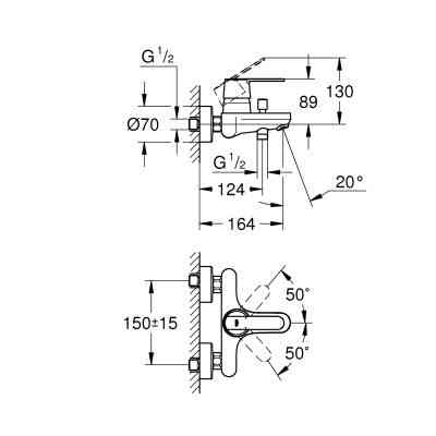 Смеситель Grohe Get (32887000) Винница