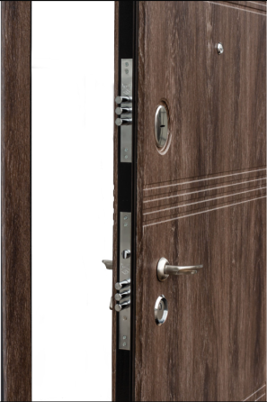 Двері вхідні Наші Двері РУБЕЖ Параль Дуб Портовий 960х2050 мм Київ